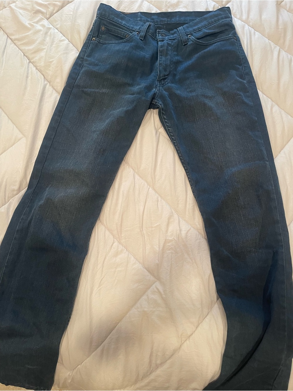 Levi's Men's Dark Blue Bootcut Jeans